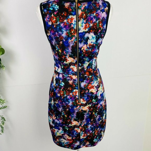 Forever New Size 8 Sheath Short Dress Floral - Picture 6 of 9